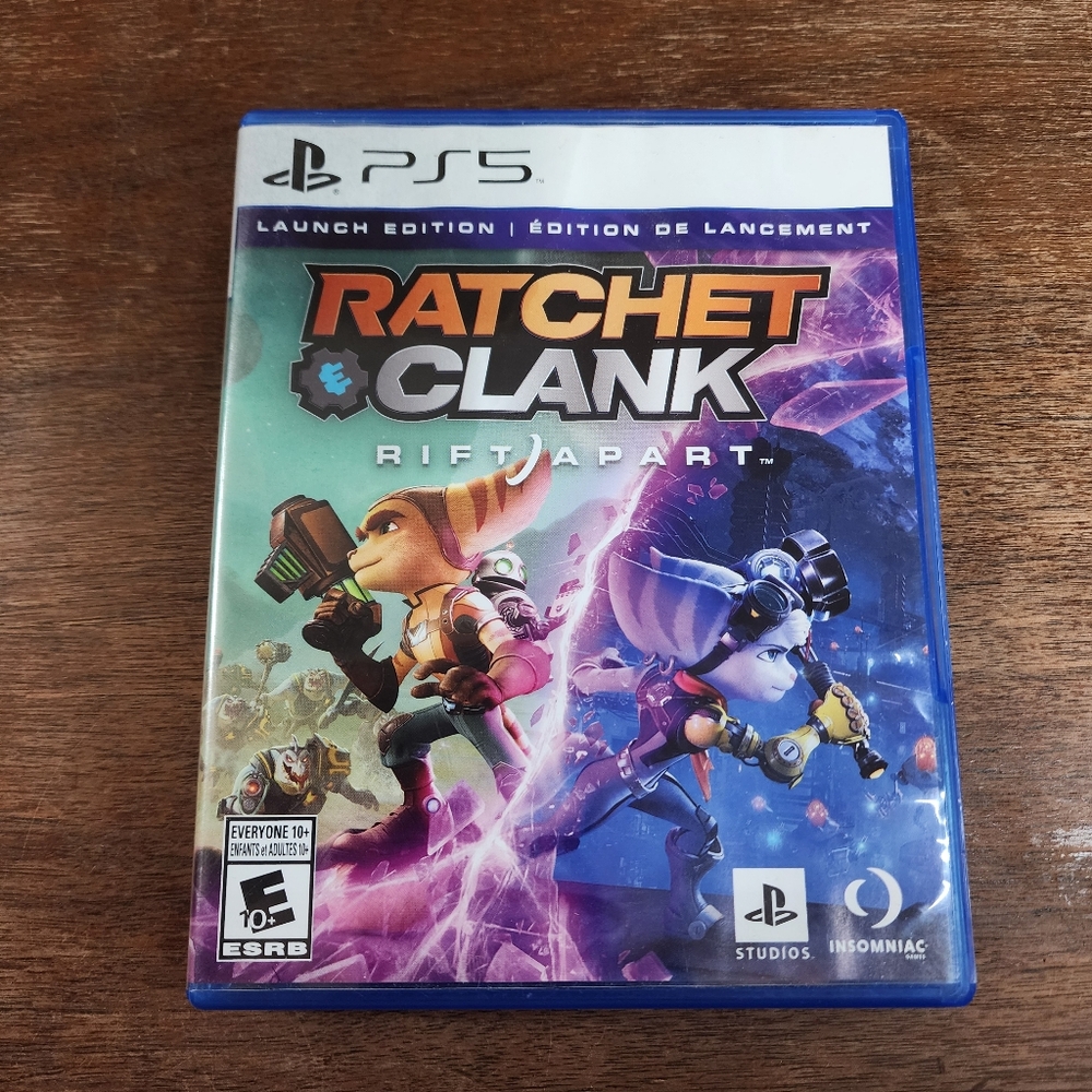 Sony Playstation 5 Ratchet Clank Rift Apart Launch Edition Game PS5